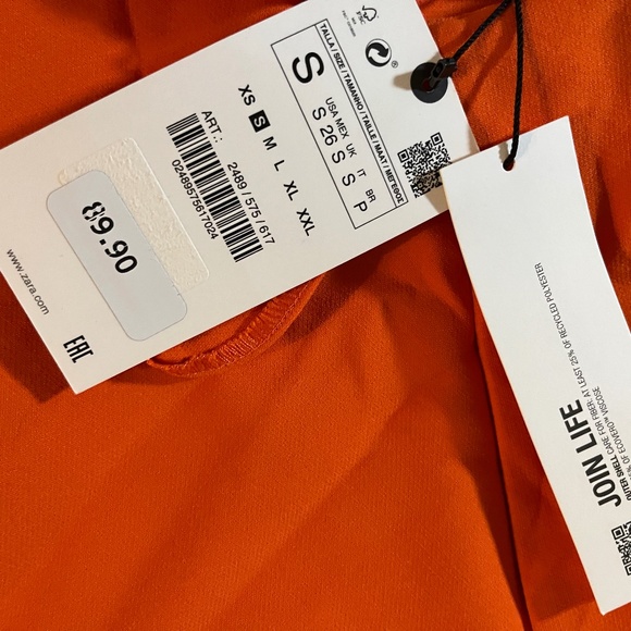 Orange ZARA Mini - Picture 1 of 3